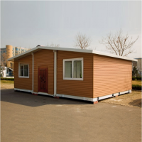 Steel Frame Building Prefab House Expandable Container House